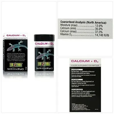 Exo Terra Calcium + D3 90 g